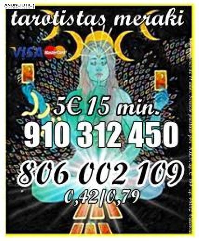 TAROTISTAS ESPECIALISTAS EN AMOR  TAROT MERAKI 910312450