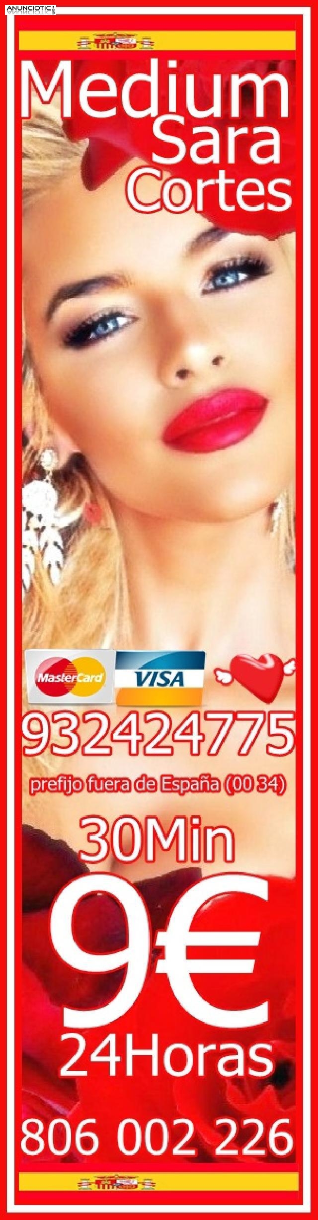 Tarot  Sara Cortes 932 424 775  desde 4 15 min, 7 20mts 9 30mts. 60M 20 