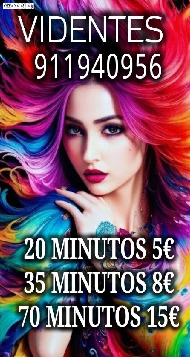 Videntes telefónico 20 minutos 5 euros 