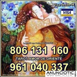 TAROT AMOR DE ORIENTE POR SOLO 0,42 CM MIN. VISAS DESDE 5 10 MIN.