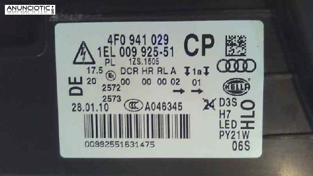 Faro - 3292297 - audi a6 avant (4f2) 2.0