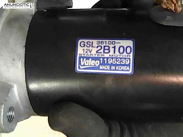 Motor de arranque - 4158073 - hyundai 