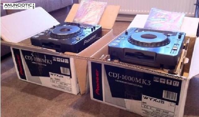 2x PIONEER CDJ-1000MK3 & 1x DJM-800 MIXER Pioneer ....$ 1500usd