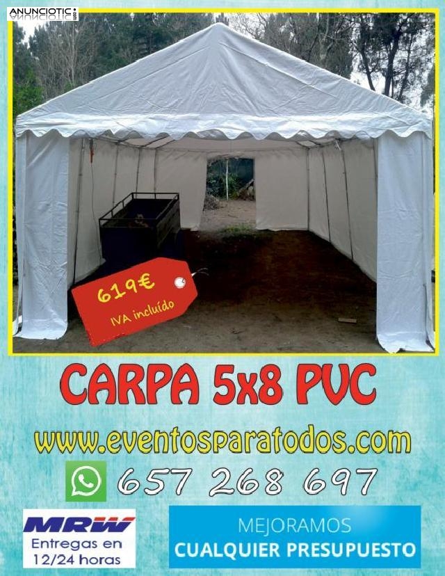 Carpa muy barata 5x8