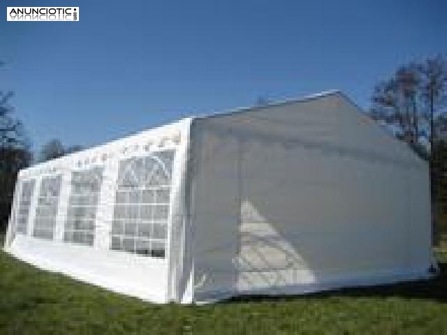 Carpa 8x5 pe a 419 euros iva incluído