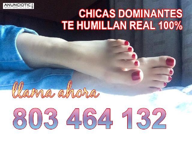 3 CHICAS DE 20 Y 21 AÑOS FETICHISTAS Y DOMINANTES