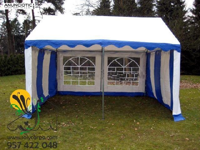 Carpas 4x4m para eventos