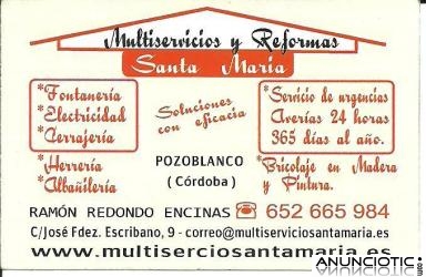 MULTISERVICIOS  LOS PEDROCHES