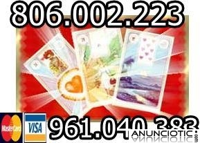 Tarot economico bárbara león solo 0,42 cm mto. visa 5  10min