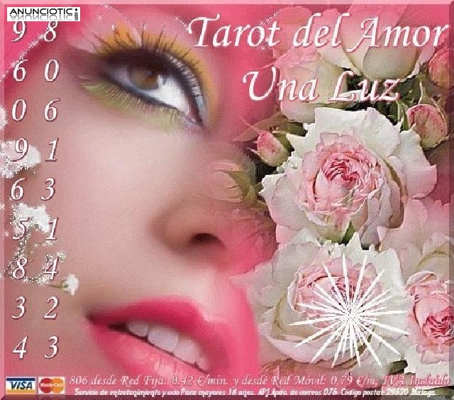 Tarot del Amor Visa 960965834  a 7 EURO X 15m y 806 a 0,42 EURO/m