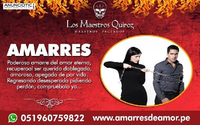 Amarres de amor,vidente,magia.Maestros Quiroz