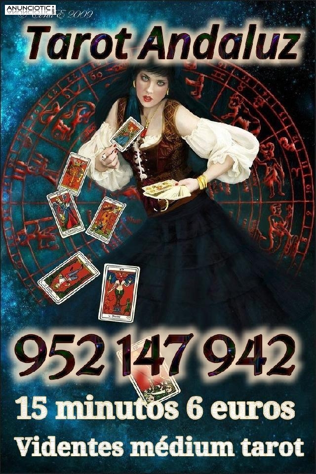 Tarot Andaluz 15 minutos 6 euros videntes y médium. 