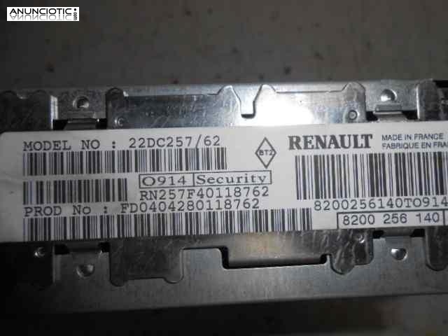 Sistema audio / radio cd 3401593 renault