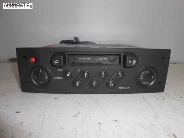 Sistema audio / radio cd 3401593 renault