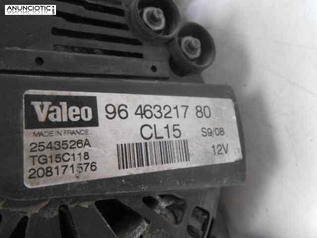 Alternador 3042175 2543526a peugeot 207