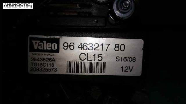 Alternador 3559566 2543526a peugeot 207