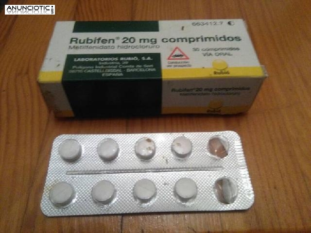 Rubifen 20mg (Sibutramina Meridia) 30 Cápsulas