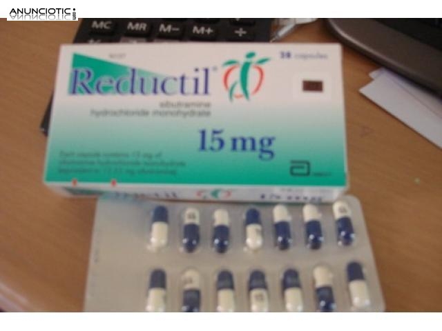 Reductil 15mg (Sibutramine Meridia) 30 Cápsulas