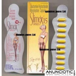 Sibutramina 15 mg (Slimex)para la pérdida de peso