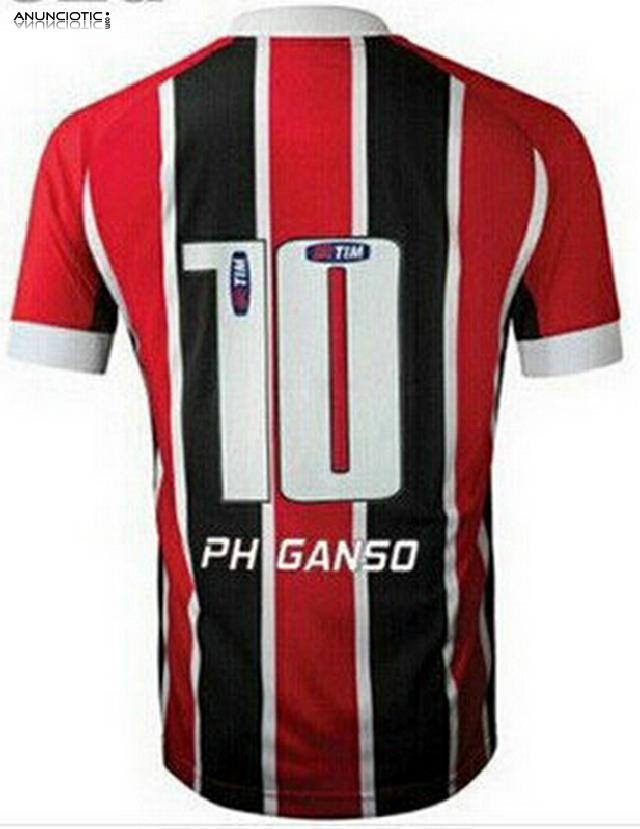 Nueva camisetas del Sao Paulo FC Local baratas 2015 2016