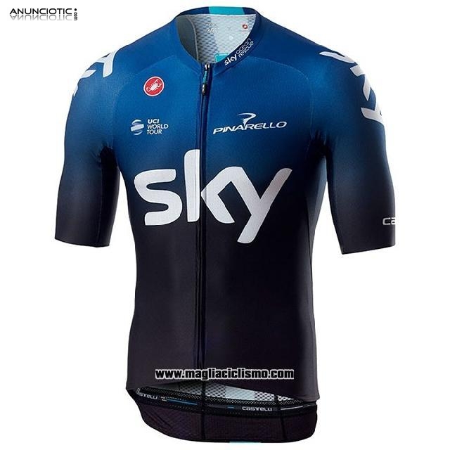 maglia ciclismo Sky