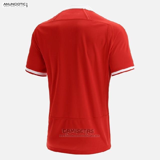 camiseta rugby Gales