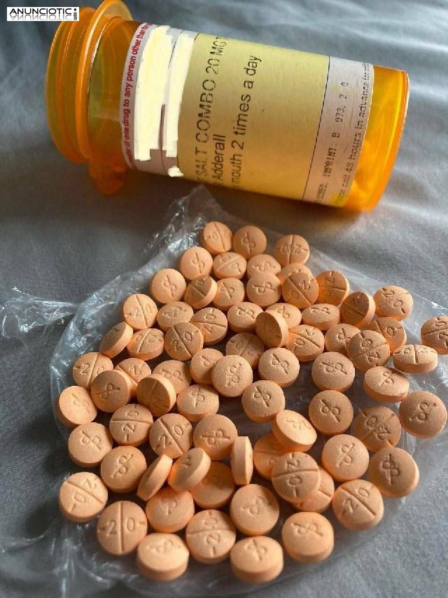 Éxtasis, fentanilo, xanax, adderal, ritalin y morfin están disponibles