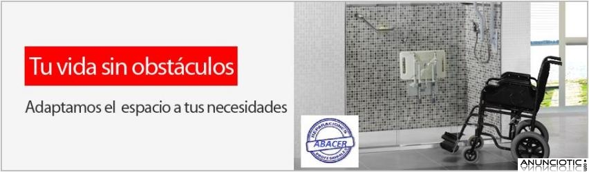 BAÑOS.ESPACIOS Y REFORMAS PARA MINUSVALÍAS-FONTANERIA