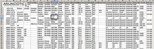 Bases de datos de empresas