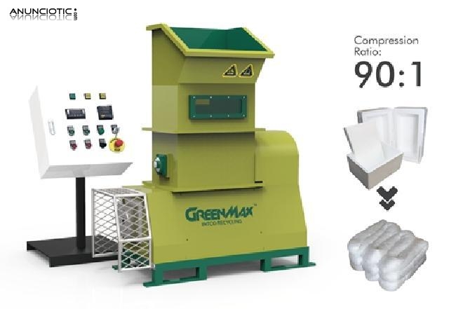 Densificadora de poliestireno GreenMax Mars C50