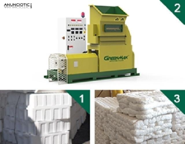 Compactadora de corcho blanco GreenMax Mars C200