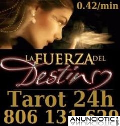   Tarot La Fuerza del Destino 806 131 629  solo 0. 42 /min 