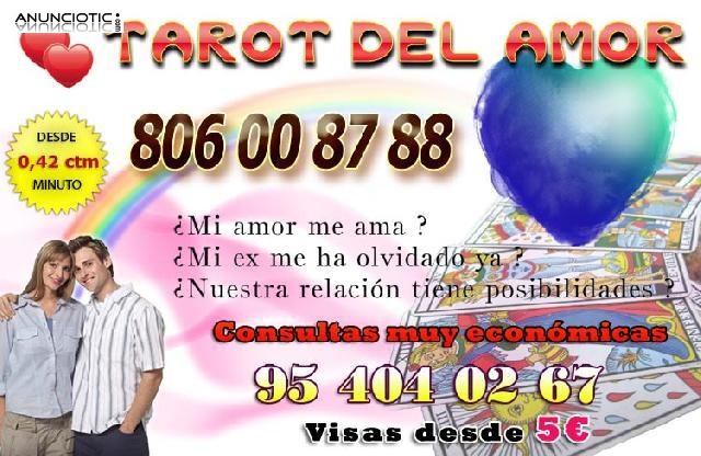 TAROT DEL AMOR-VISAS DE 5  806.00.87.88