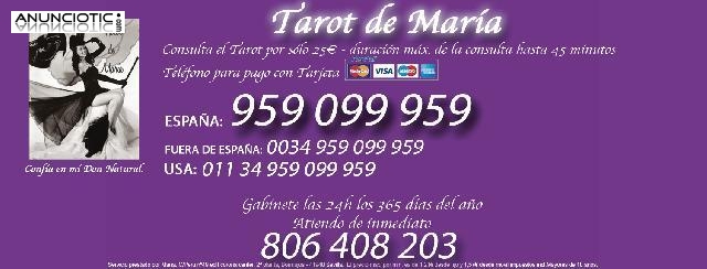 Tarot de María, sabrás toda la verdad