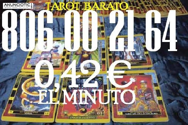 Tarot Barato del Amor/Horóscopo. 0,42  el Min.