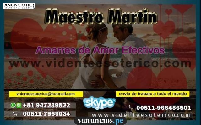 Amarres de amor imposibles vidente martin