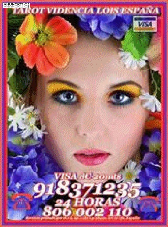 Tarot barato Carol 5 15min 918 371 235. Tarot barato 806 002 211 por sólo 