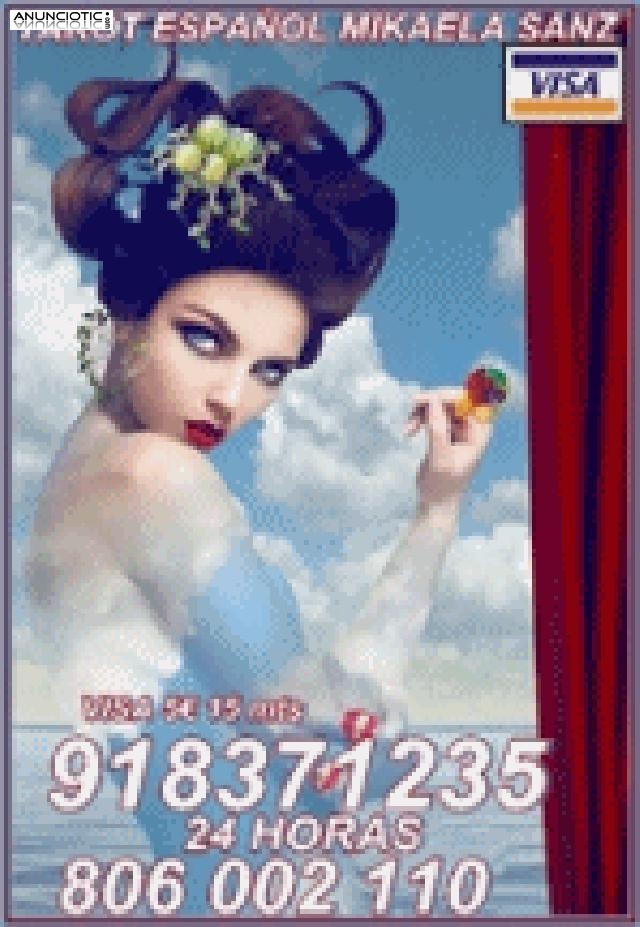 Tarot Mikaela Sanz 918 371 235 desde 5 15 mts, 8 20mts y 10 30