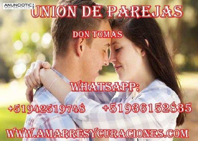 Amarres de amor y uniones de parejas con hechizos