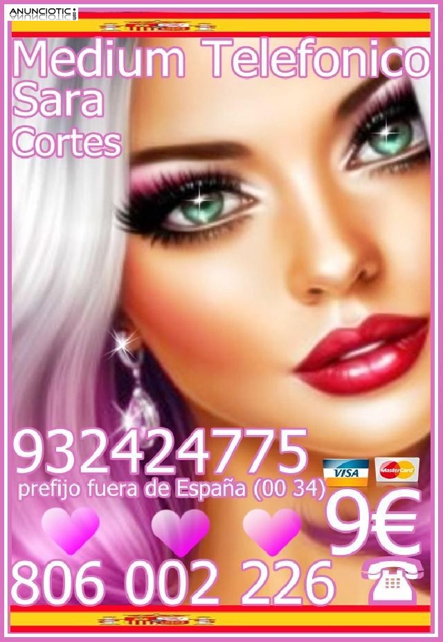 Tarot  Sara Cortes 932 424 775  desde 4 15 min, 7 20mts 9 30mts. 60M 20 