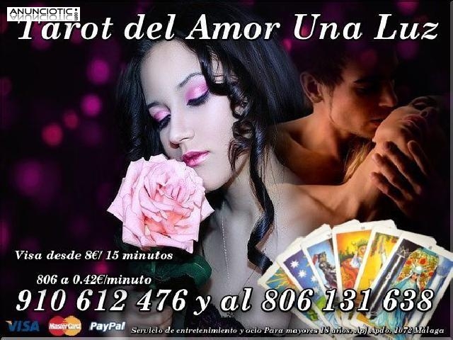 ----Tarot del Amor Una Luz Videntes de Confianza  8/15m.---