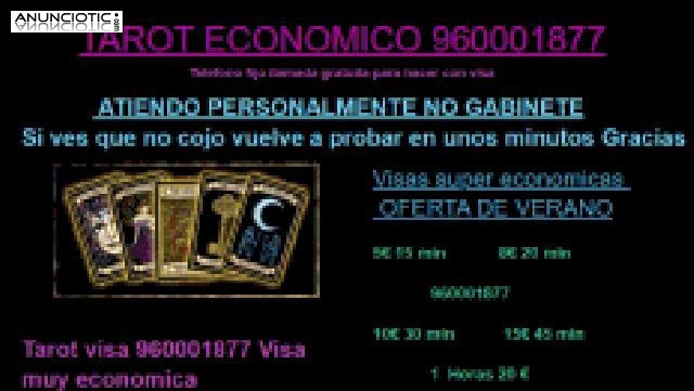 Tarot muy economico 8 x 20 min si gabinete 