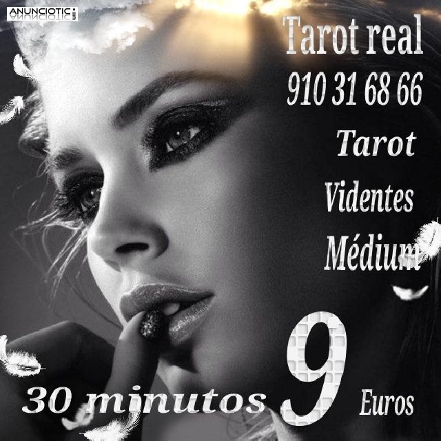 Tarot real  30 minutos 9 euros médium y videntes .),