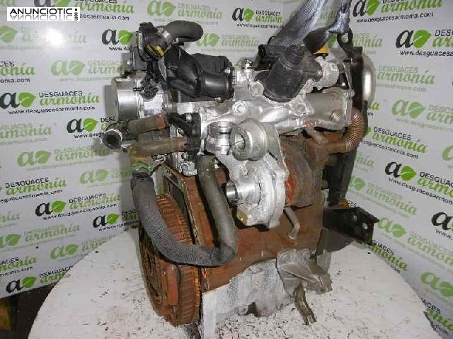 Motor completo tipo k9kt766 de renault -