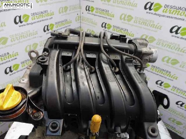 Motor completo tipo d4f722 de renault -