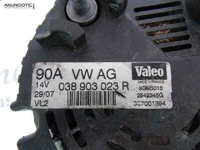 Alternador tipo 038903023r de audi - a3