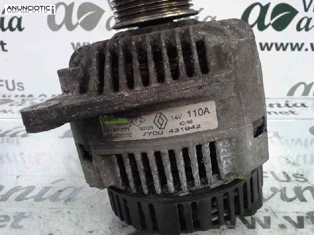 Alternador tipo 7700431942 de renault -