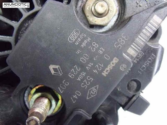 Alternador tipo 0986046280 de renault -