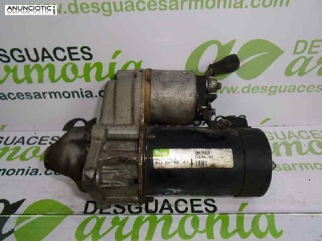 Motor arranque tipo 09130838 de opel -