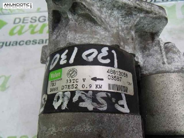 Motor arranque tipo 46813058 de fiat -